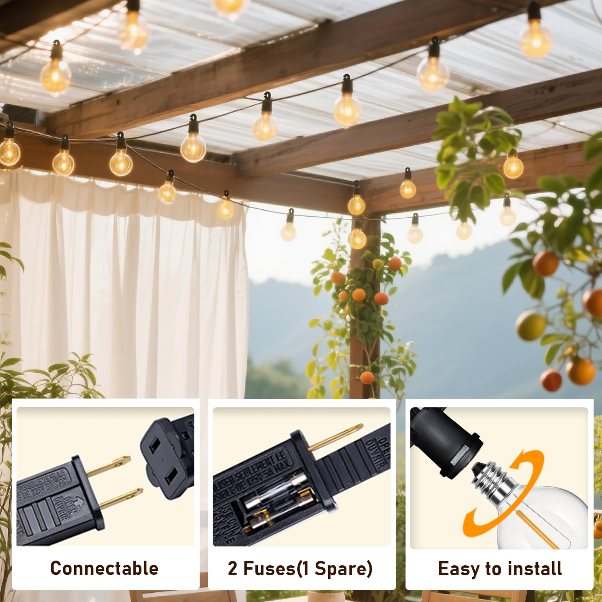 Xingzd weatherproof shatterproof bulbs withstand rain and wind
