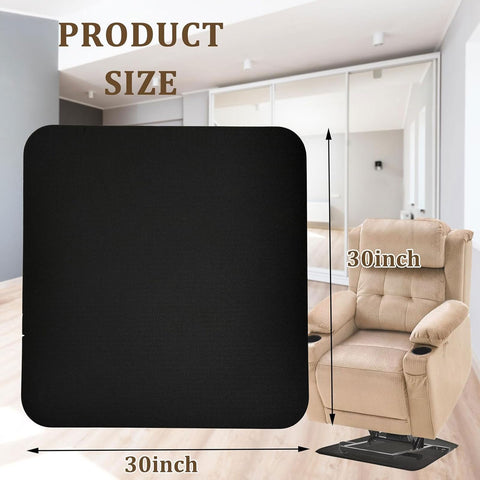 Xinhw recliner floor protector guards hardwood surfaces from movement.