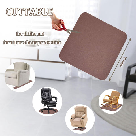 Xinhw recliner pads can be cut to size for a custom fit.