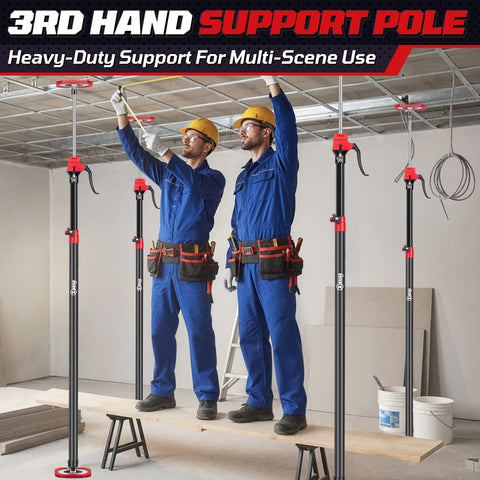 XINQIAO adjustable pole extension demonstrates versatile length options for varied tasks.
