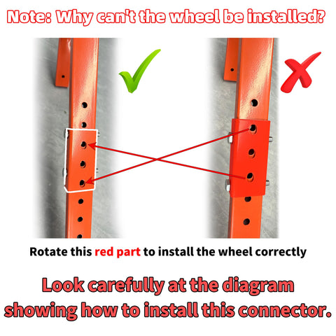 XINRINTONG ladder roof hook with wheel side view for portable roof positioning
