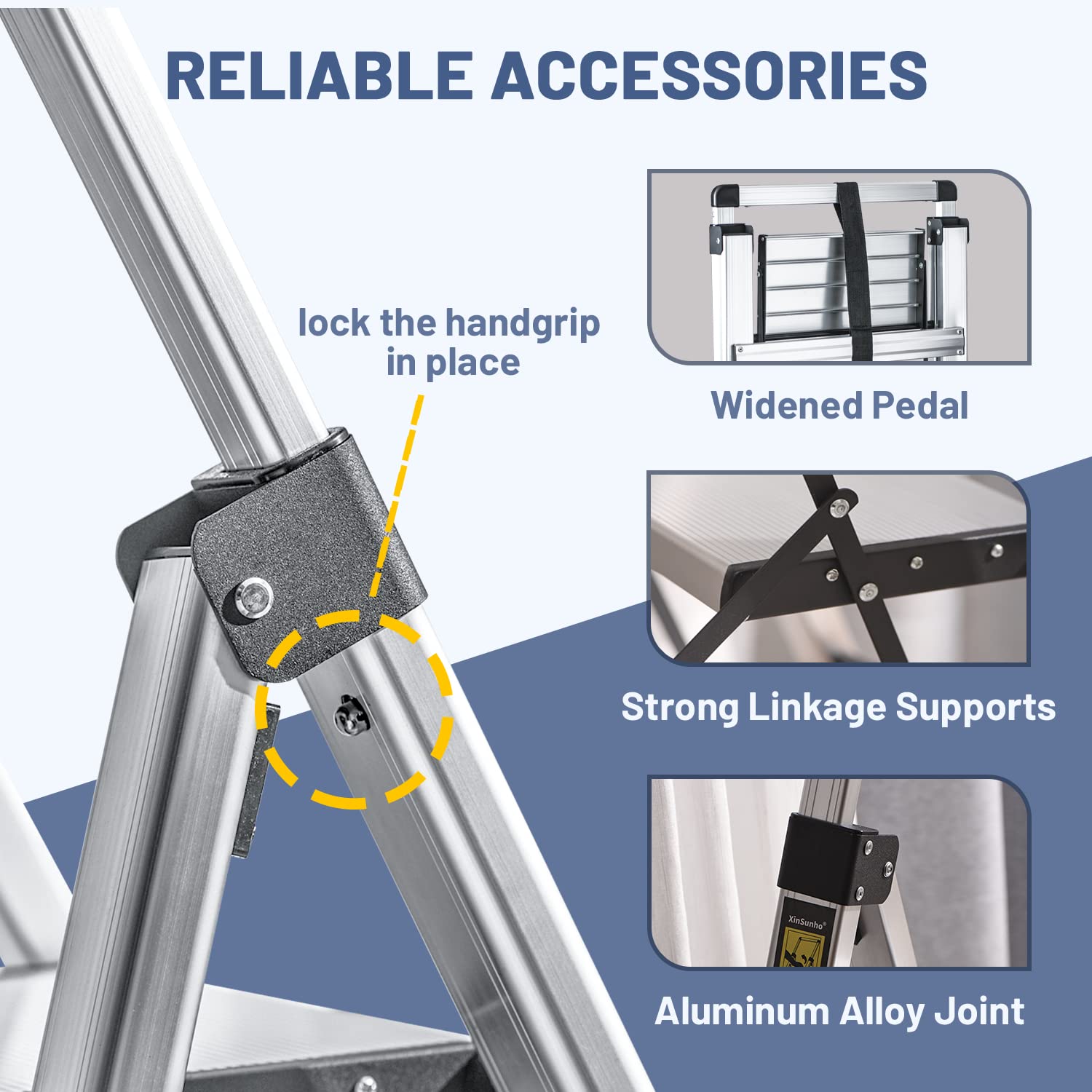 XinSunho ladder base with protective PVC padding