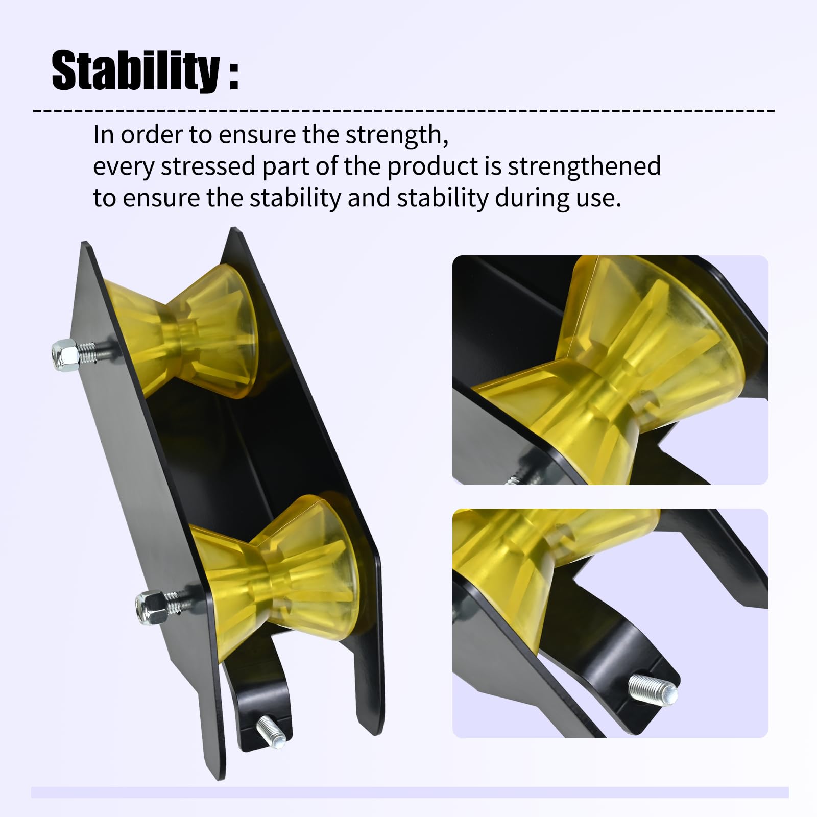 XJJ piping routing demonstrates polyethylene pipe guiding behind equipment without bending.