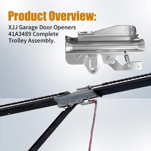 XJJ trolley assembly compatible with LiftMaster chain drive systems