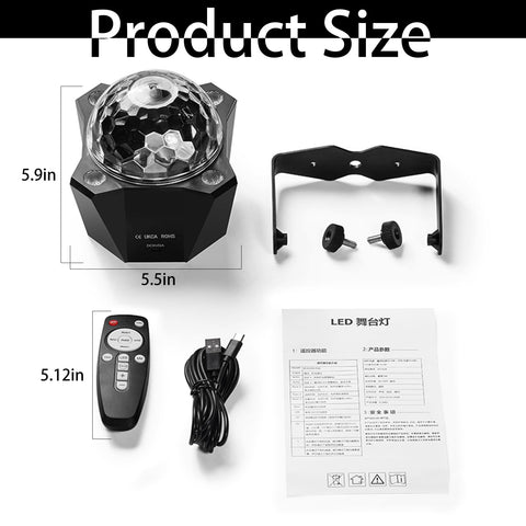 XJXTC remote control for quick lighting adjustments during performances.