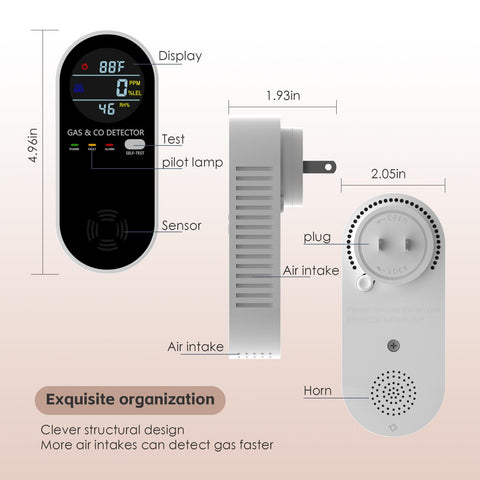 XLA Alert natural gas detector detects gas leaks for safer spaces.