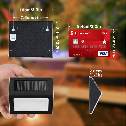 XLUX solar light for deck creates ambient evening illumination on wood surfaces.