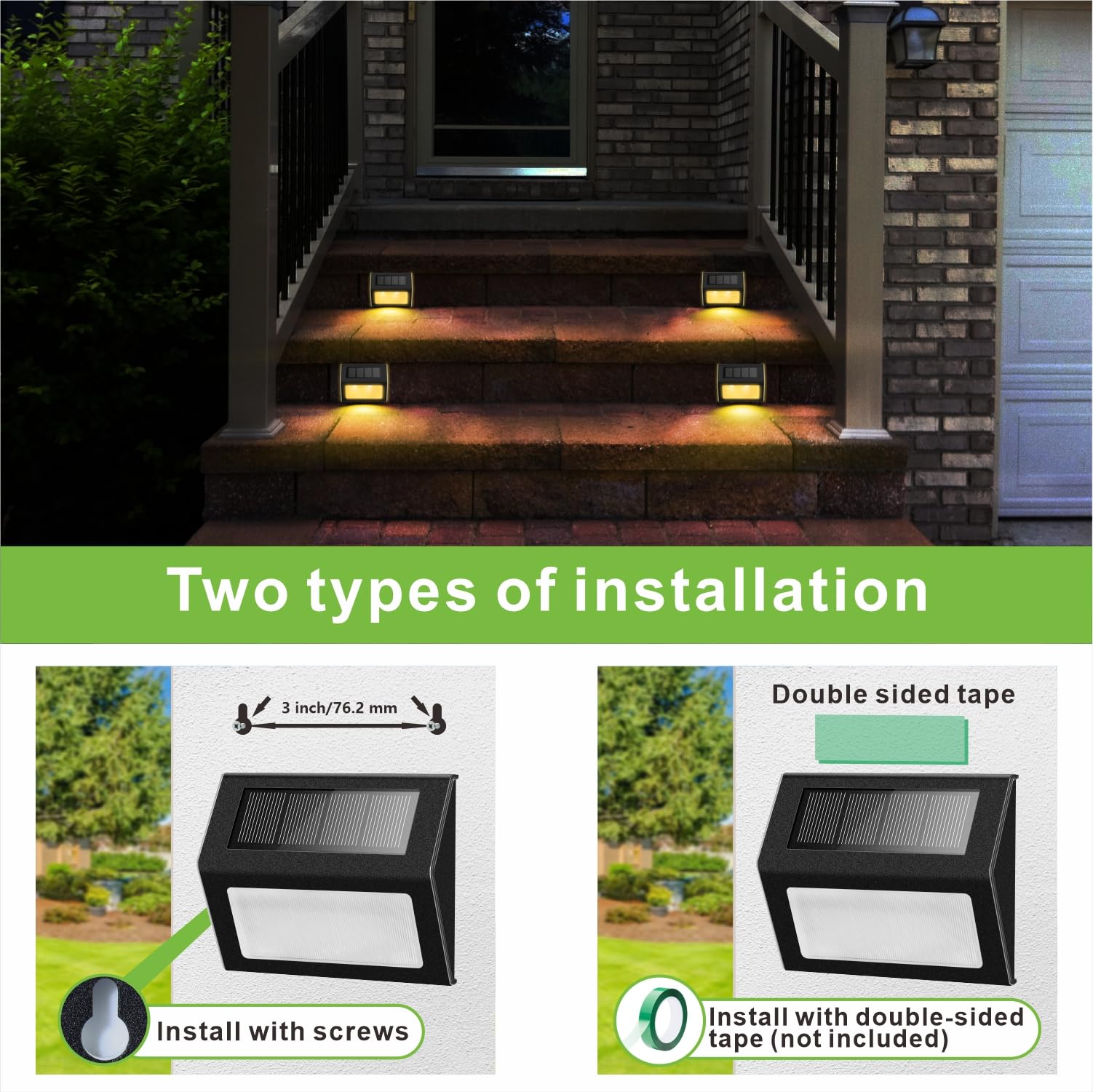 XLUX solar light for pathway guides guests along walkways with gentle glow.