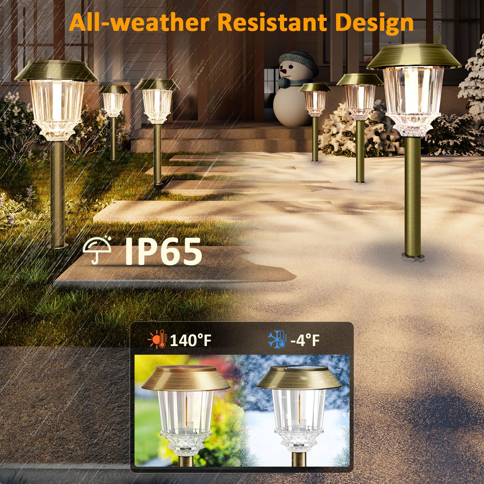 XMCOSY+ battery close-up shows 600mAh capacity for longer nighttime glow