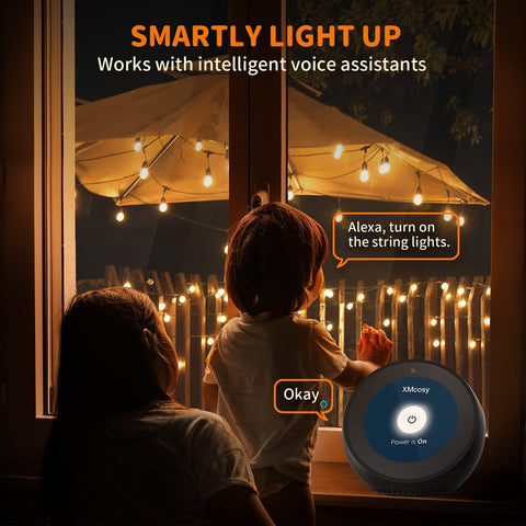 Dining and backyard party ambiance with XMCOSY+ lights