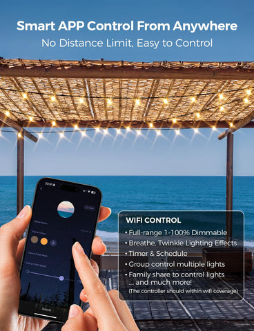 XMCOSY+ 34-dimmable LED bulbs offer customizable brightness for mood lighting