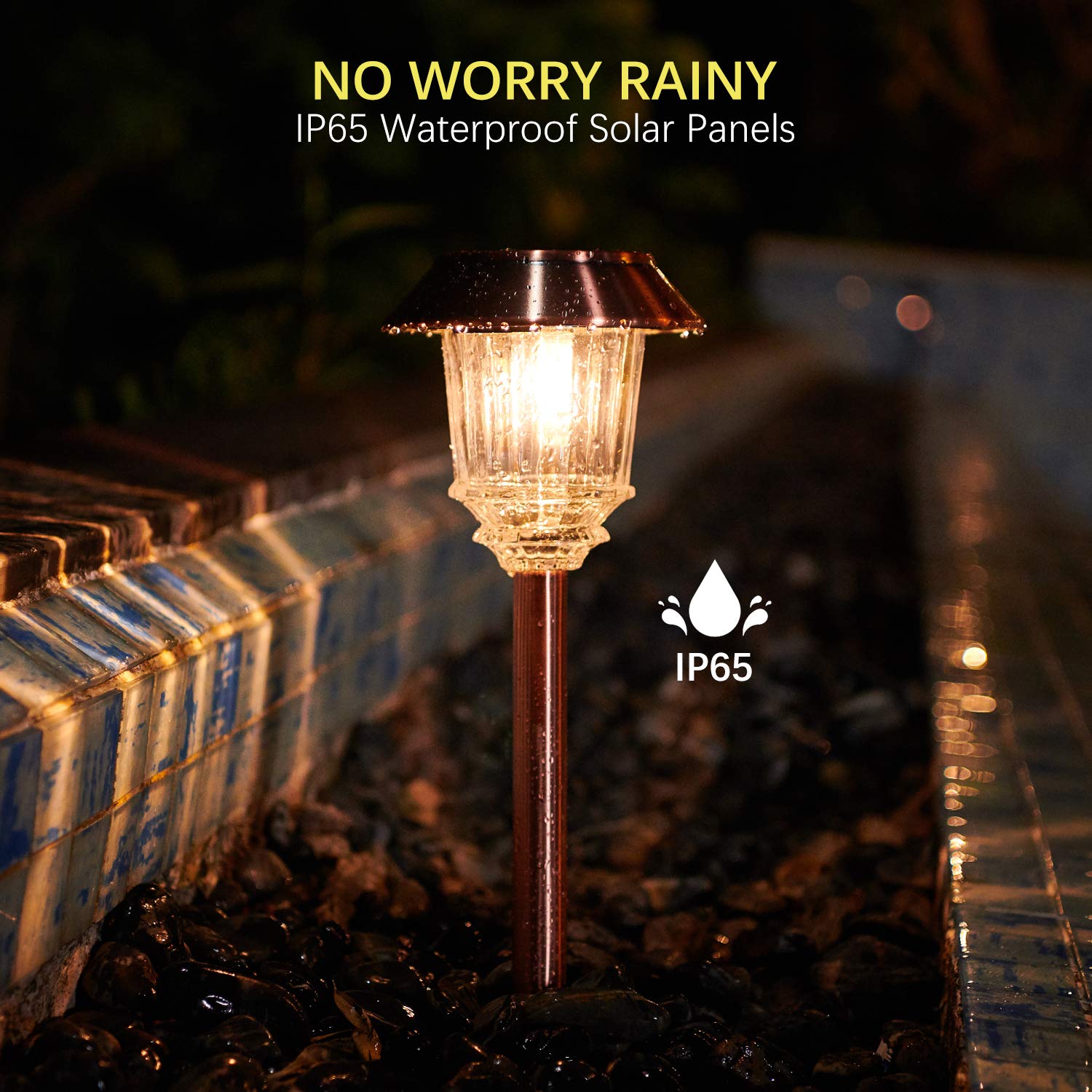 XMCOSY+ IP65 waterproof outdoor light withstands rain