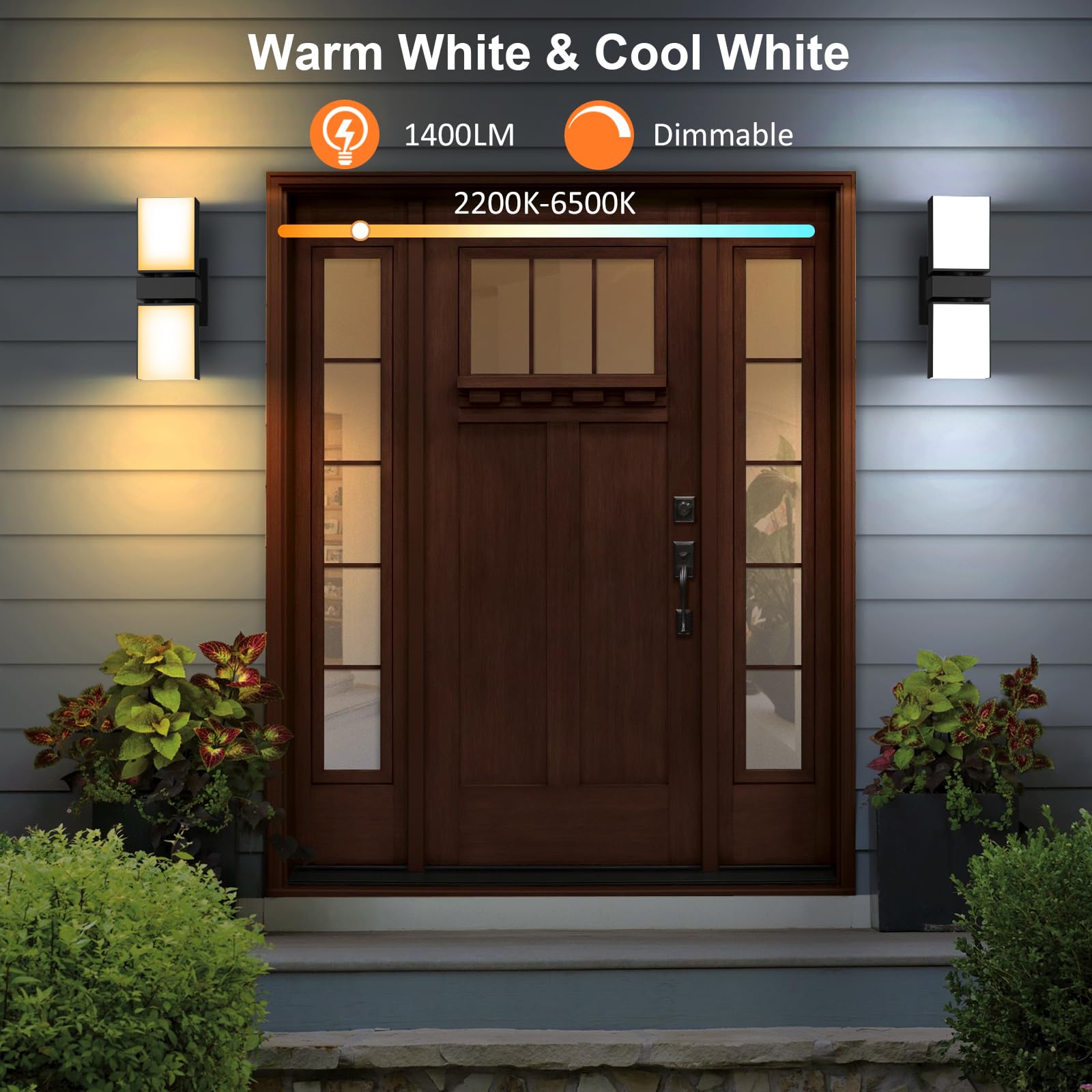 XMCOSY+ RGB color modes for festive exterior ambiance