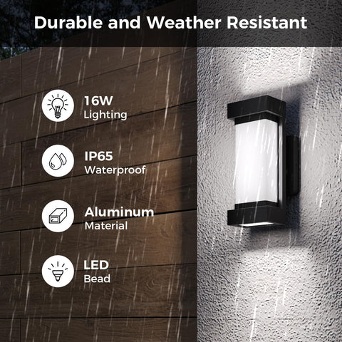 XMCOSY+ three-sided illumination covers wider porches and pathways