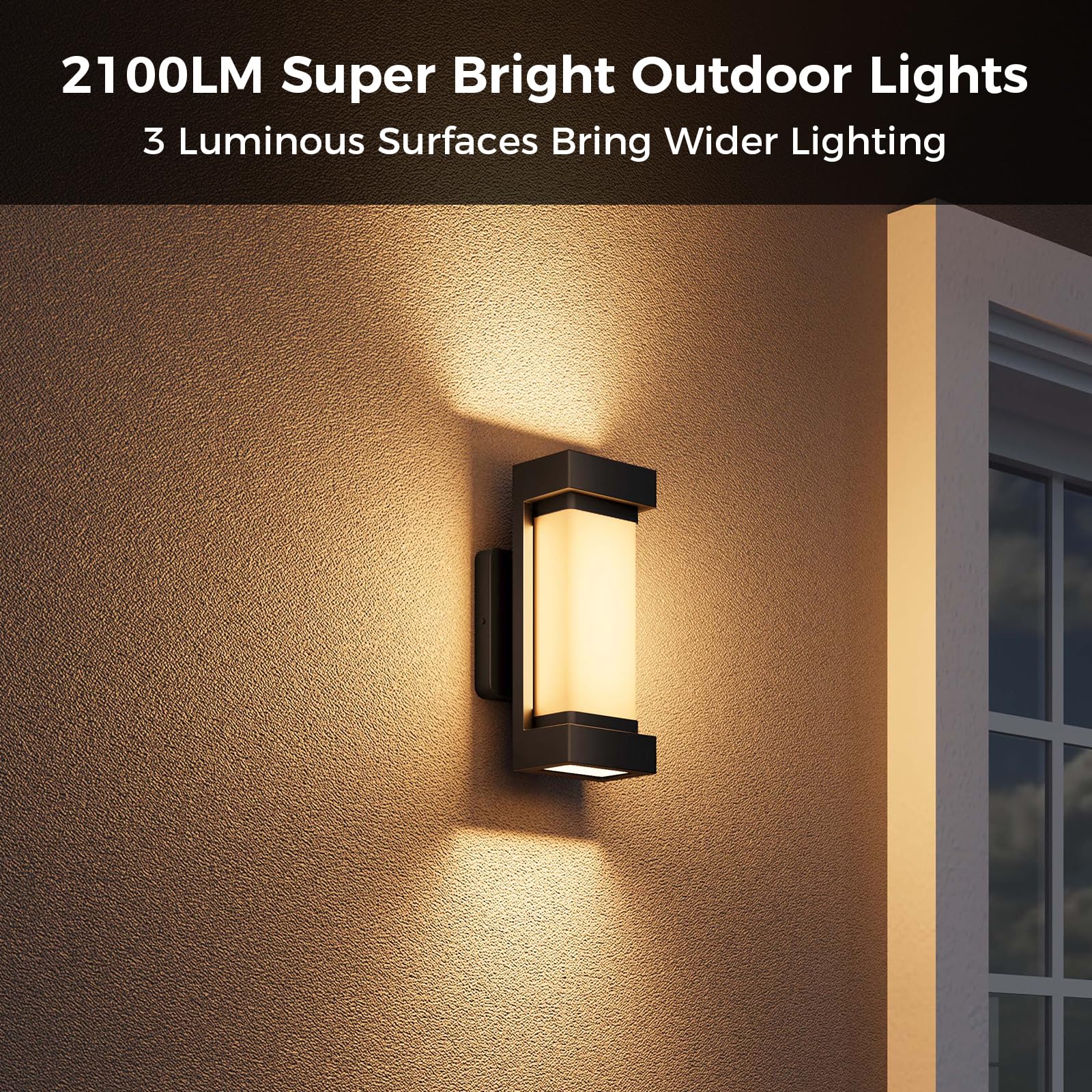 XMCOSY+ Wi‑Fi app control demonstrates convenient outdoor lighting management