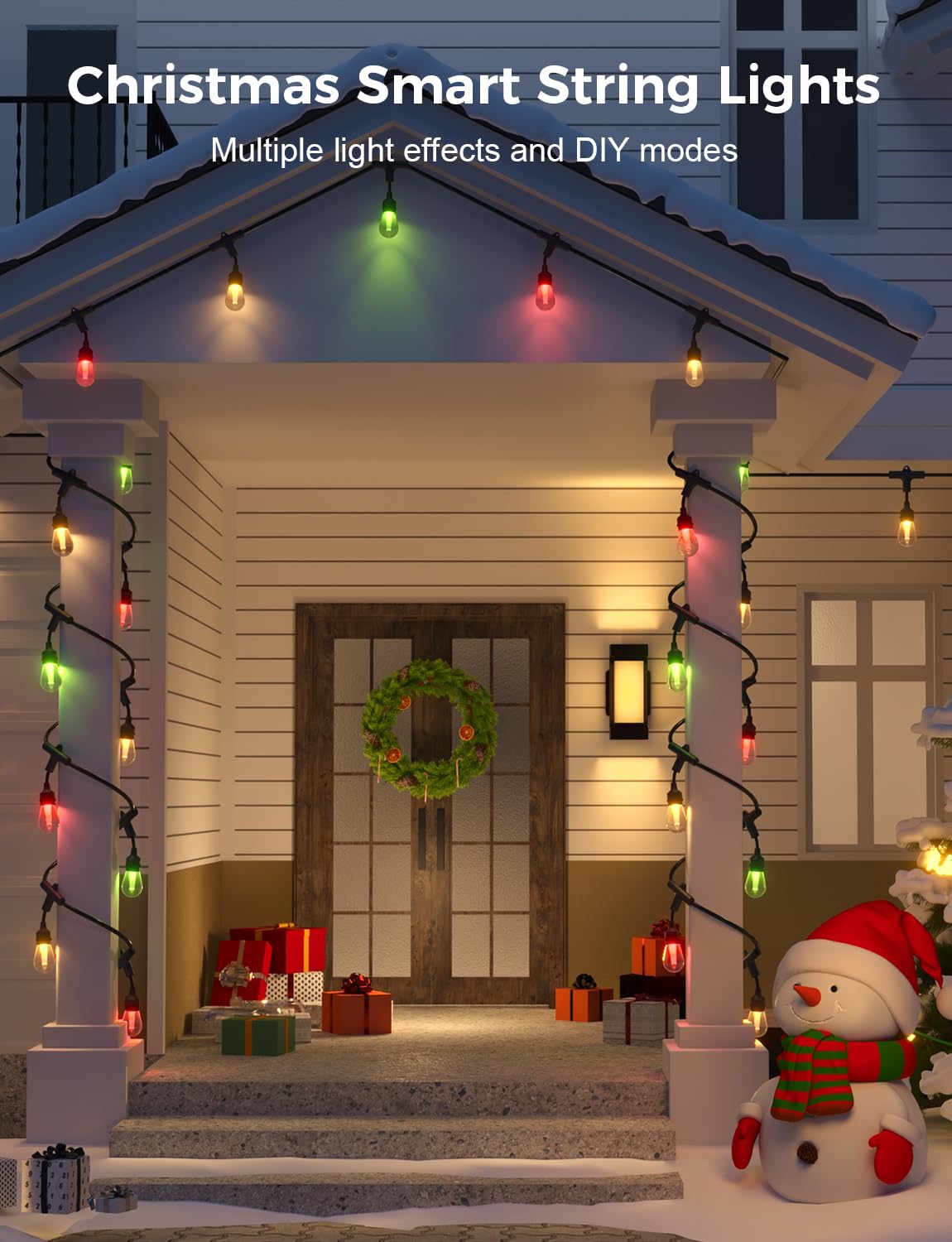 XMCOSY+ shatterproof bulbs endure outdoor decorating