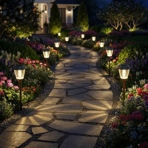 XMCOSY+ six-pack set ideal for evenly spaced pathway illumination