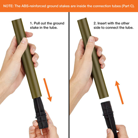 XMCOSY+ simple ground-stake installation for wire-free setup