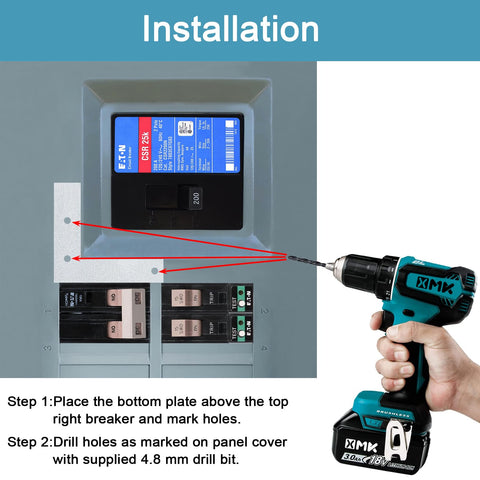 XMK interlock kit demonstrates compatibility with TAN breakers in CH series.
