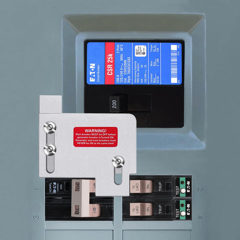 XMK interlock kit with included instructions and labels for quick setup.