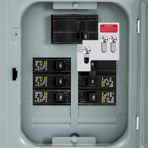 XMK reminder labels help maintain proper interlock usage.