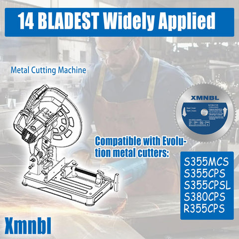 Xmnbl Evolution S14CPS compatibility for replacement blades