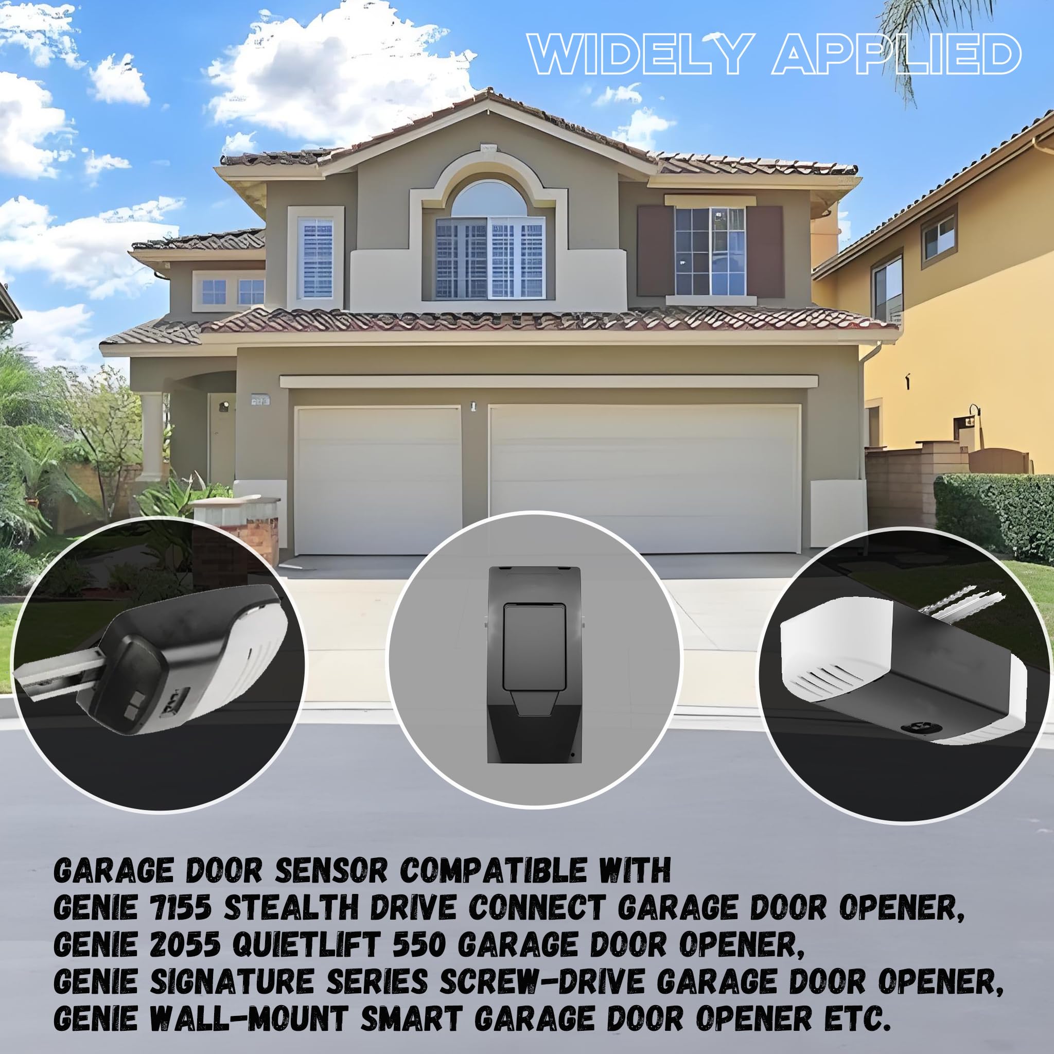 Xmnbl Genie-compatible bracket works indoors and outdoors for versatile installations