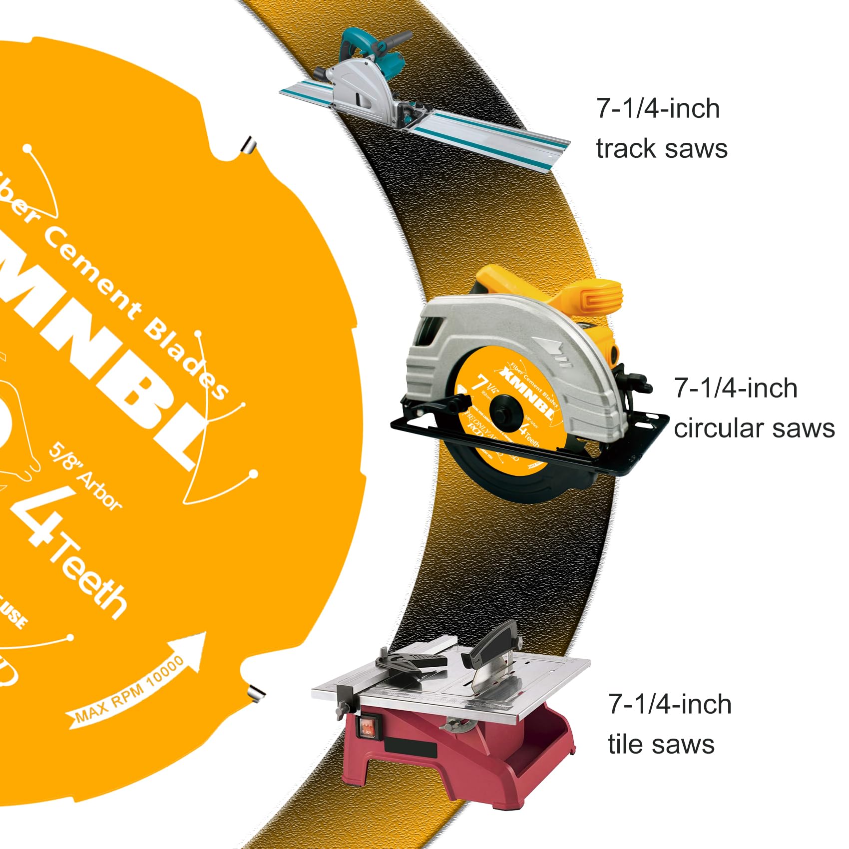 Xmnbl pcd blade for fiber cement cutting delivers long life