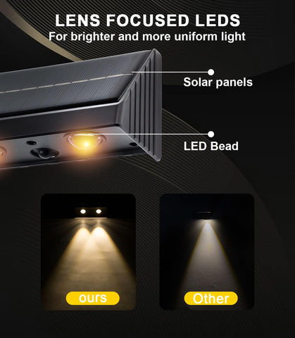 XmnSoly garden light brightens yard paths with warm glow.