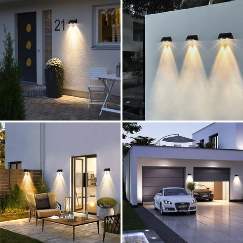 XmnSoly solar powered design helps save electricity while adding curb appeal.