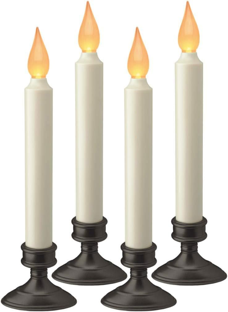 Xodus Innovations FPC1205A amber flicker flame window candle for cozy window ambiance