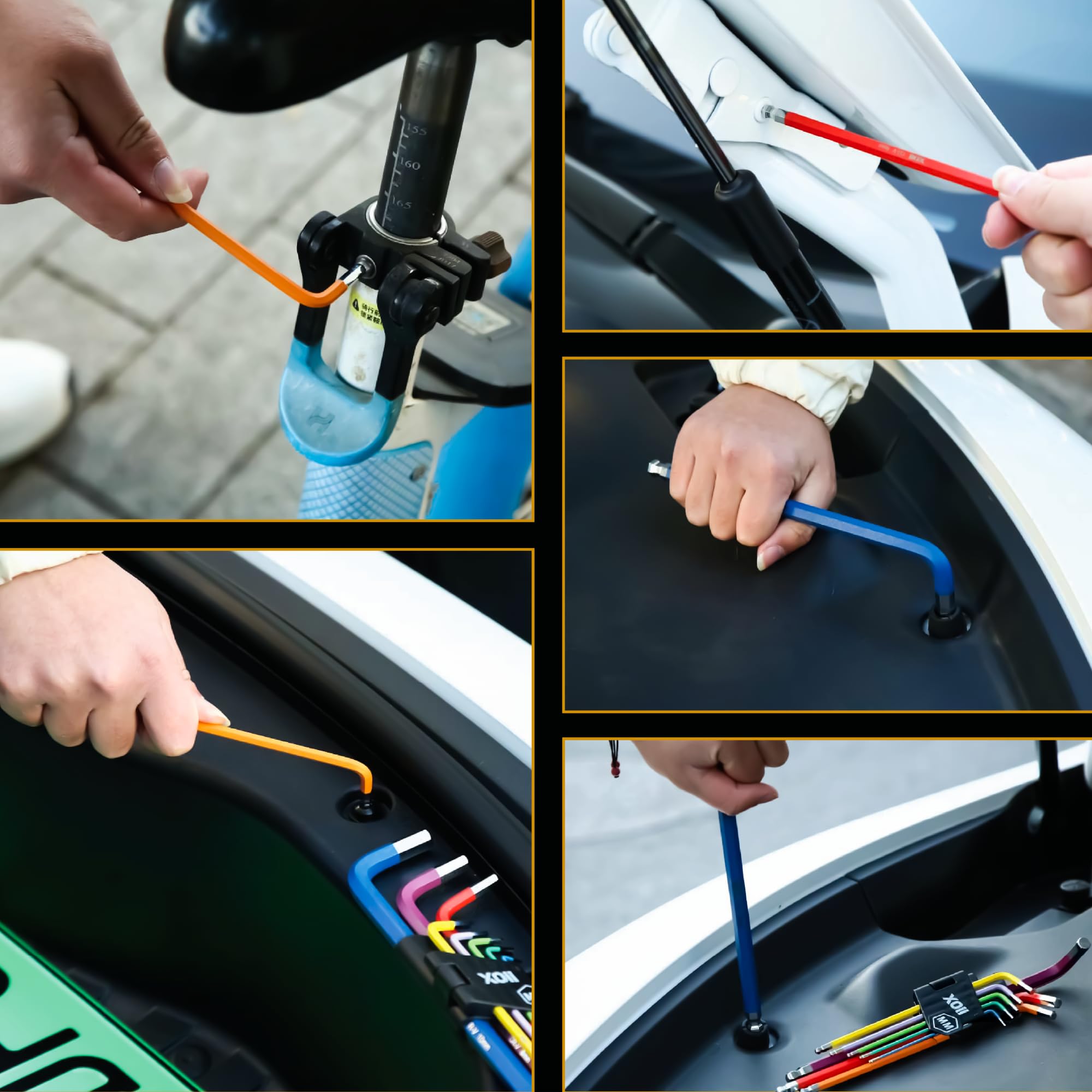 Xoii magnetic system helps secure screws without slips.