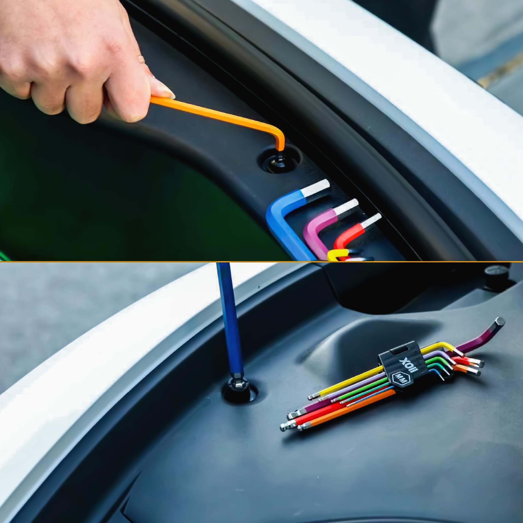 Xoii compact storage case keeps all wrenches organized and ready.