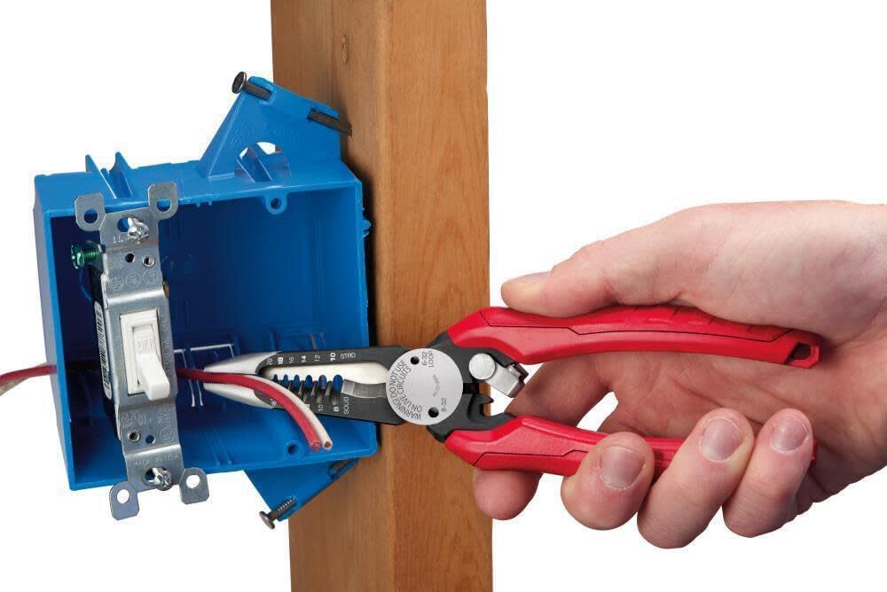 Xokisde wire stripper reaming feature smoothing metal pipe edges