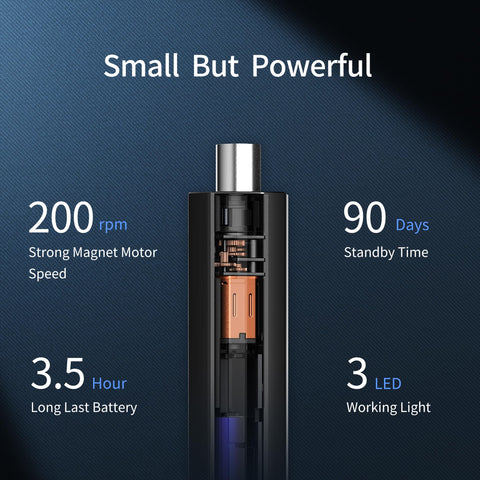 XOOL 120 magnetic precision bits enable quick, accurate screwdriving.