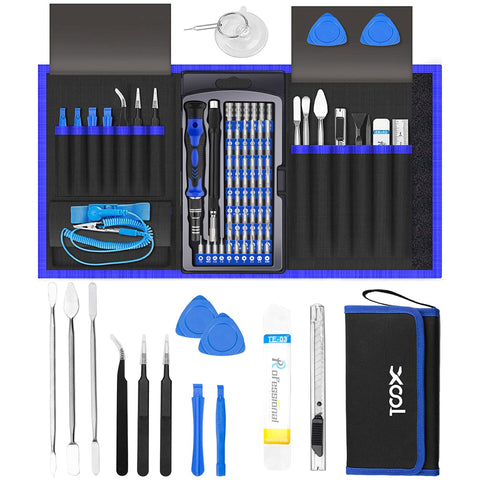 XOOL 82-in-1 screwdriver set with magnetic base for easy tiny screws