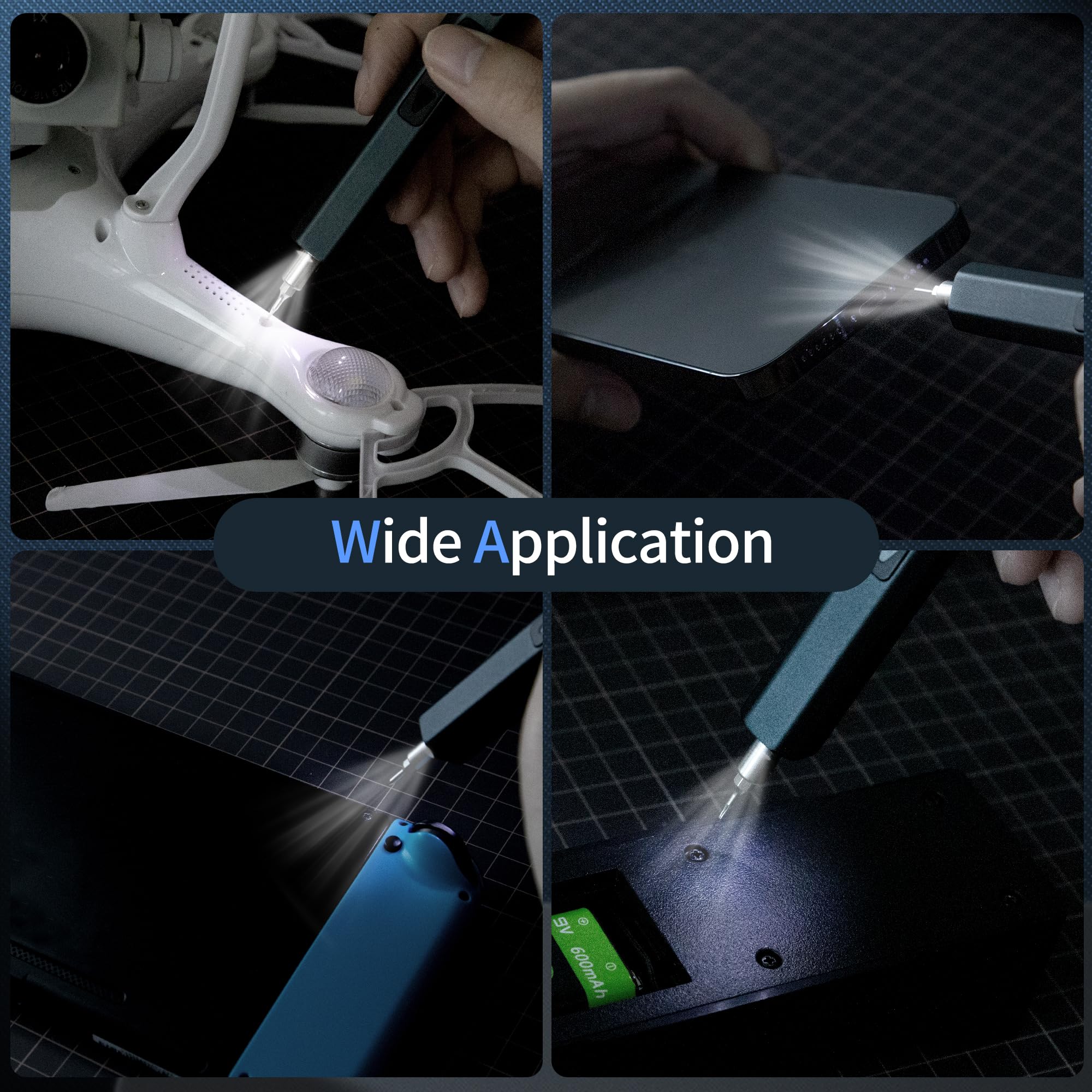XOOL ergonomic, non-slip handle designed for long, comfortable use.