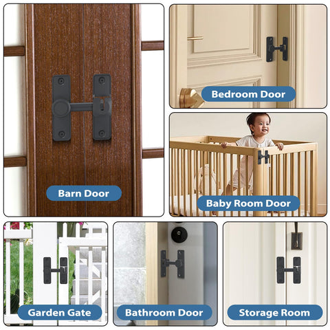 XOOL multi-application lock fit for bedrooms, garages, kitchens and cabinets