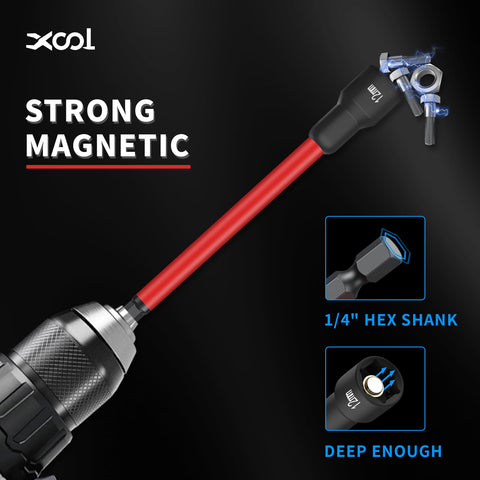 XOOL mini ratchet wrench included as a compact backup tool.