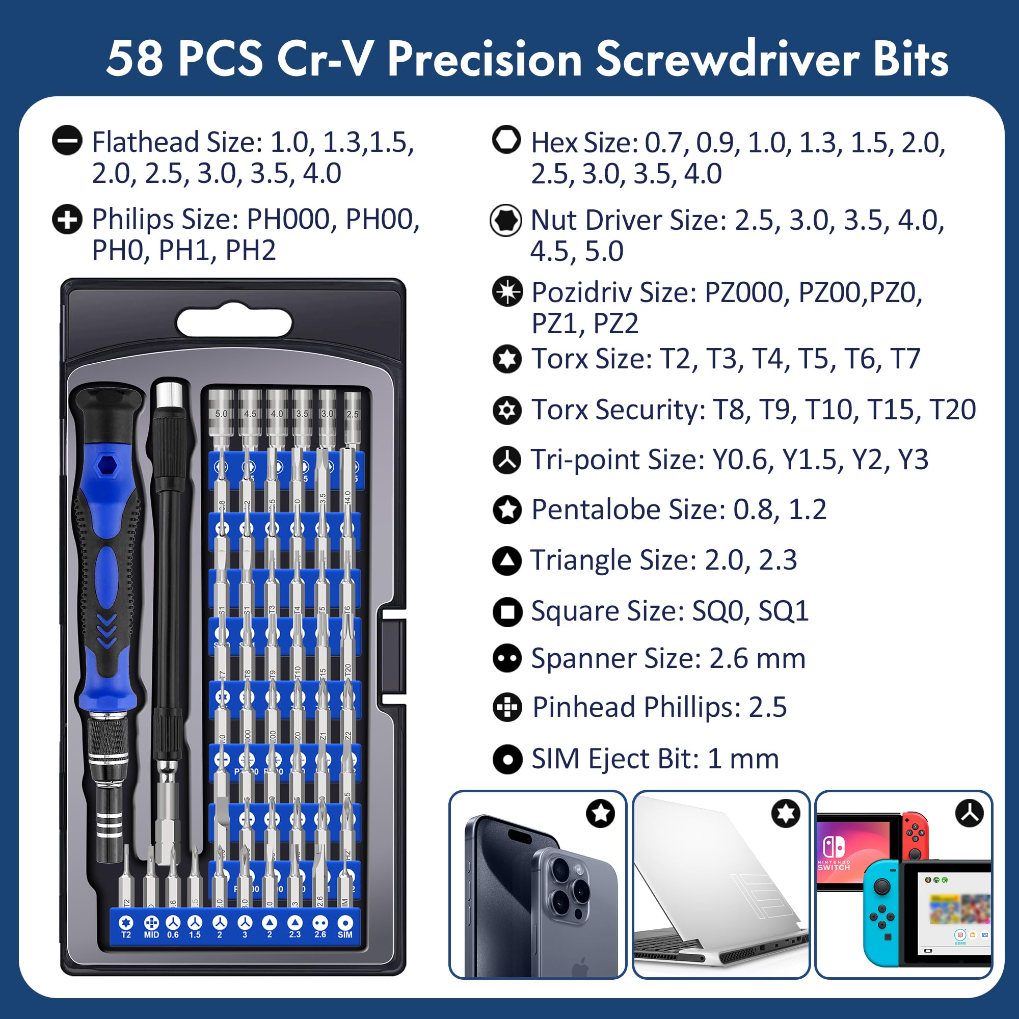 XOOL precision screwdriver extension shaft for hard-to-reach areas