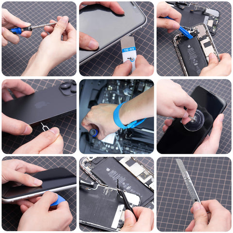 XOOL spudger and tweezers kit for safe component handling
