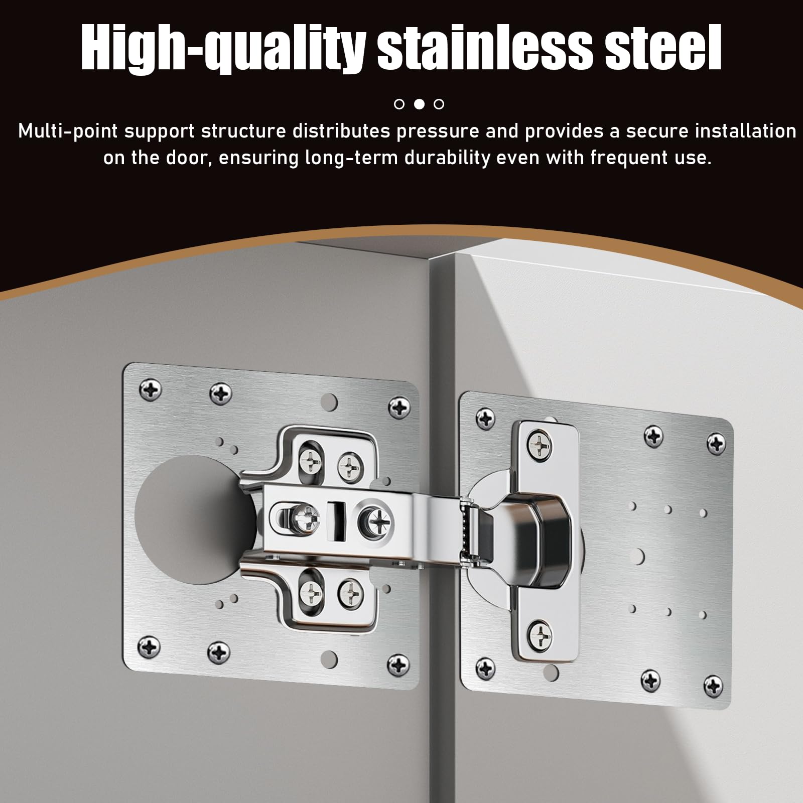 Xosjska hinge repair screws pack enables quick, secure cabinet repairs.
