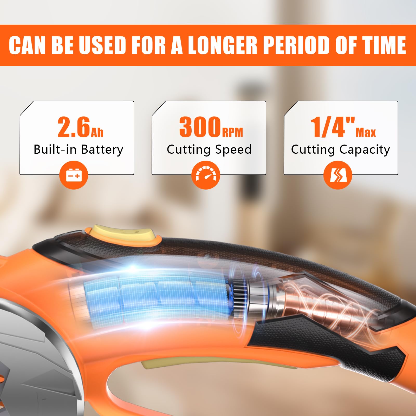 Xpersoul replacement blade included for quick sharp blade swaps.