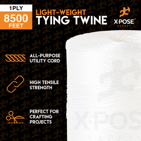 Xpose Safety heavy-duty twine highlighting high tensile strength for sturdy bundling
