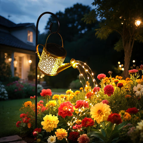 X-PREK patio-yard decor-lamp adds whimsy to garden borders and steps