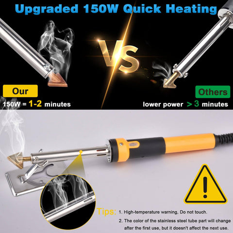 XR MARKET 3-in-1 welding tips for plastics and electronics repair tasks