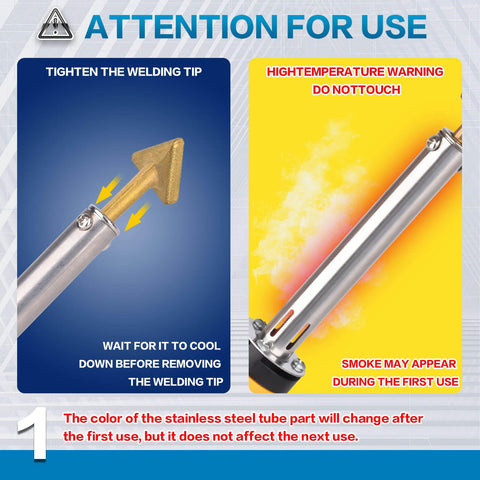 XR MARKET PP plastic welding rods 50pcs for durable plastic bonds