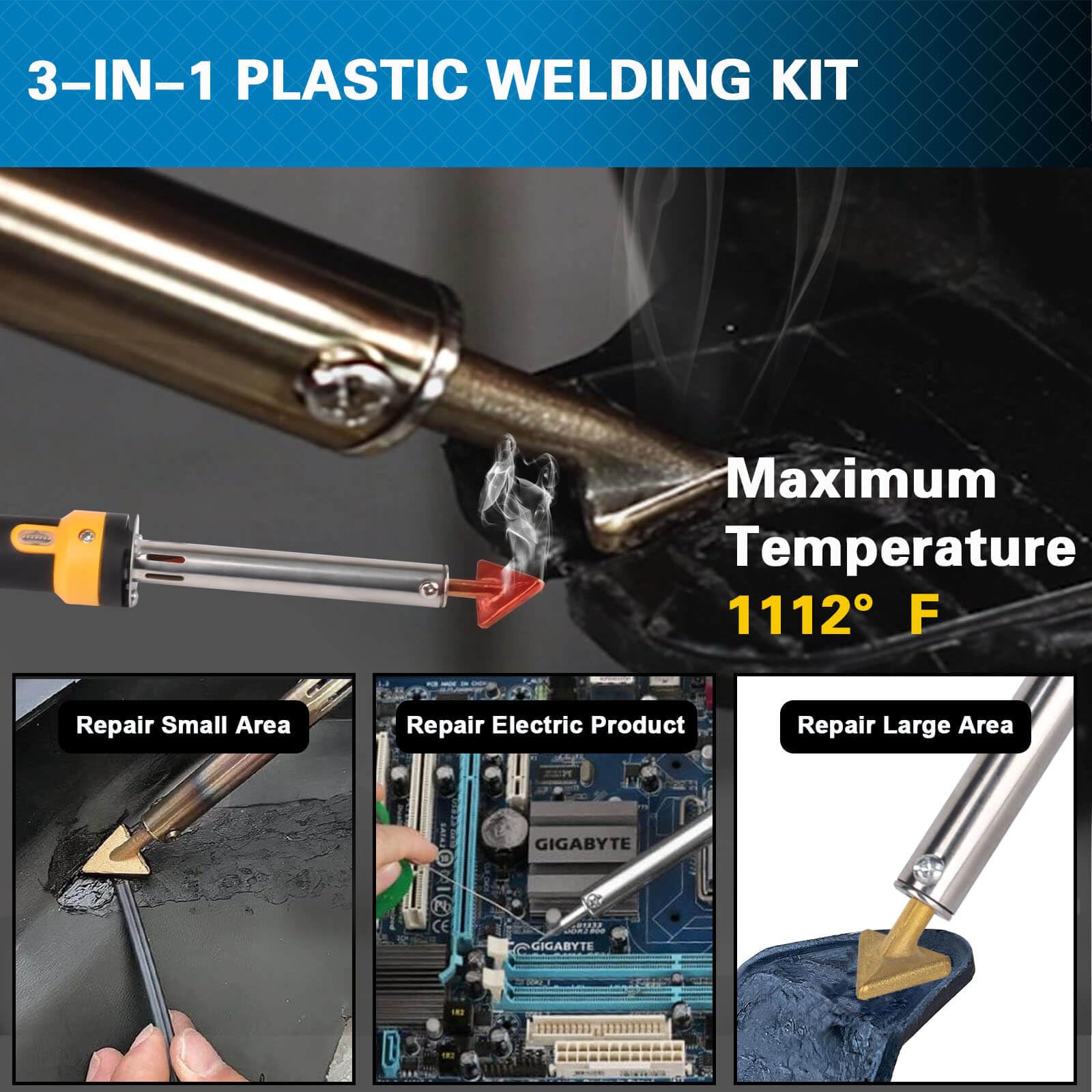 XR MARKET TPO welding rods 20pcs for automotive and home repairs