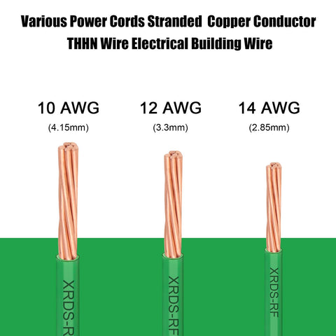 XRDS-RF flexible stranded copper wire 10 AWG 50ft simplifies tight-space installations.