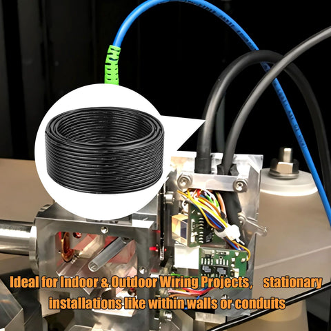 XRDS-RF THHN wire 600V rated for dry locations in panels and raceways.